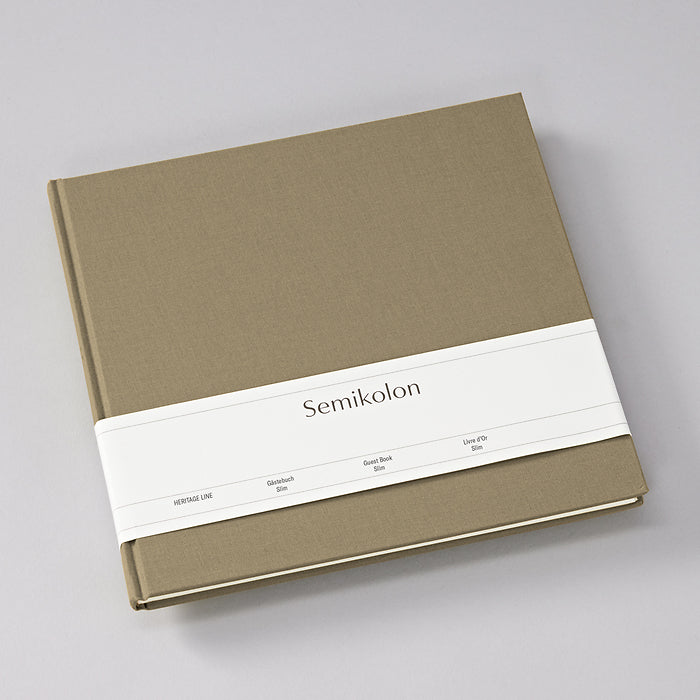Semikolon Guest Book Slim, Fango