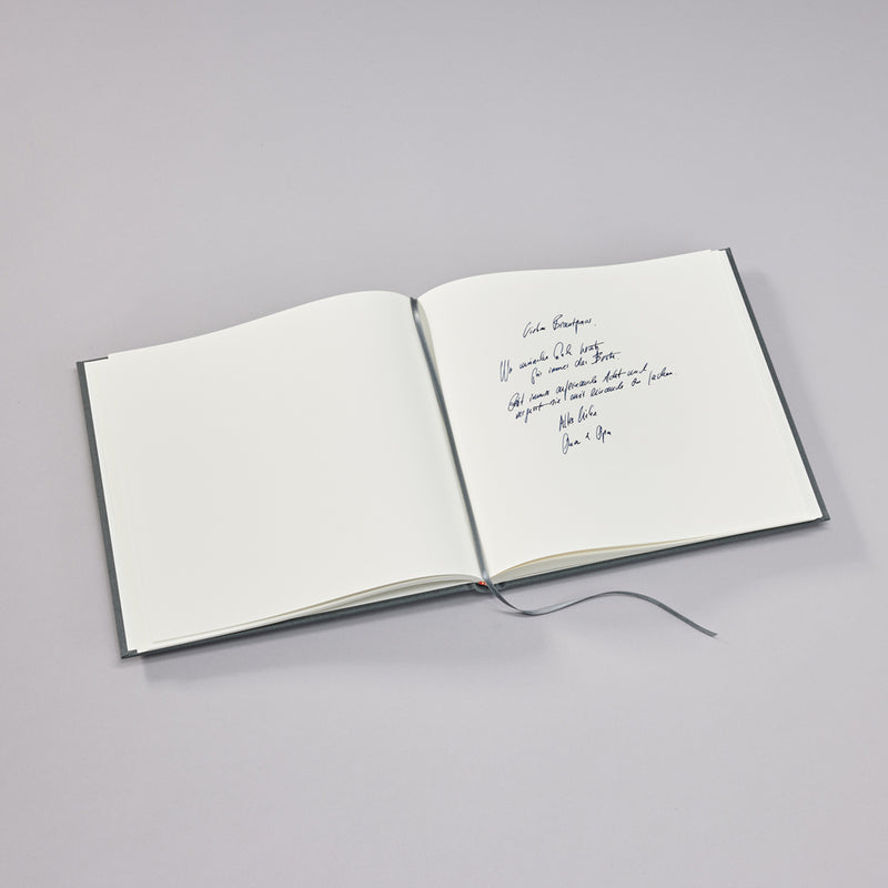 Semikolon Guest Book Slim, Lava Stone