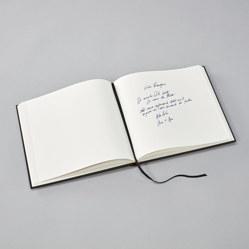 Semikolon Guest Book Slim, Black