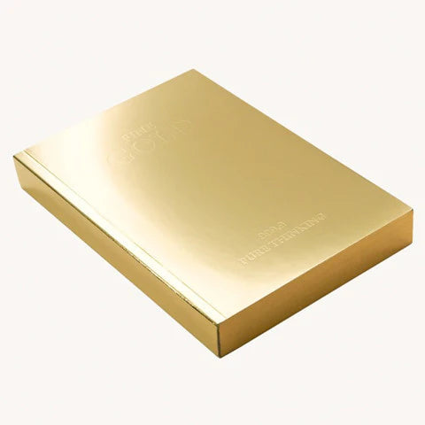 *Clearance* Daycraft Slab Lined Notebook (A6, Gold)