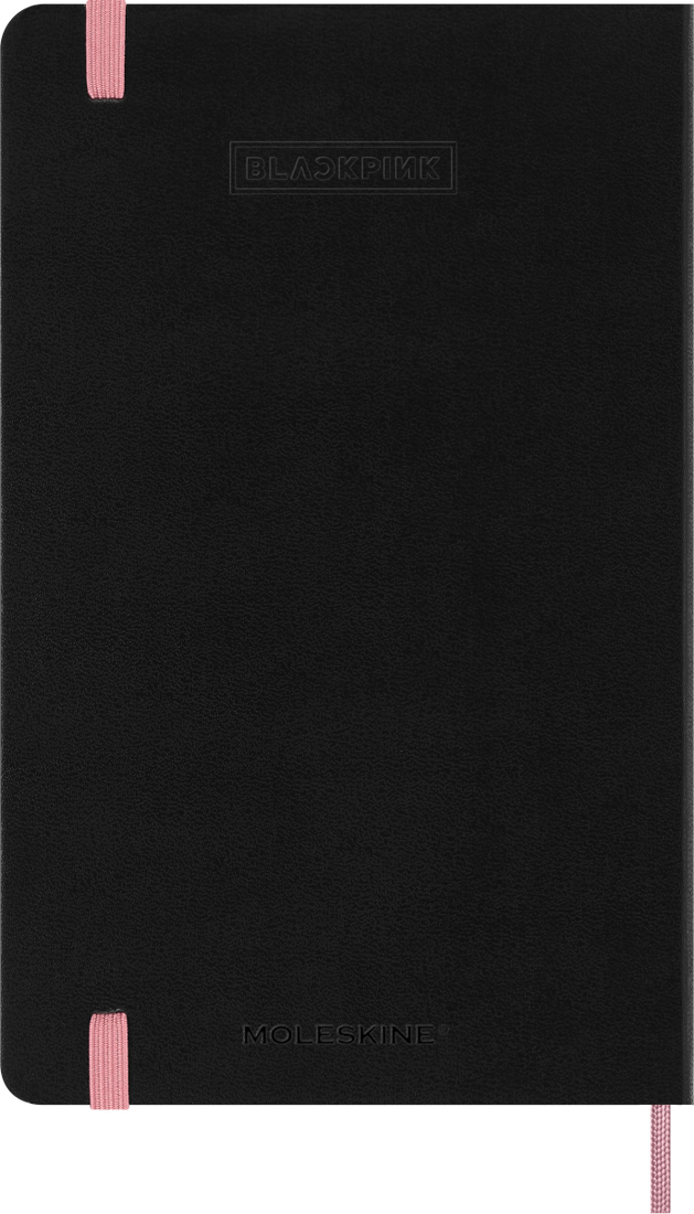 Moleskine x BLACKPINK Limited Edition Sketchbook and Watercolour Pencils Drawing Set - Large, Plain