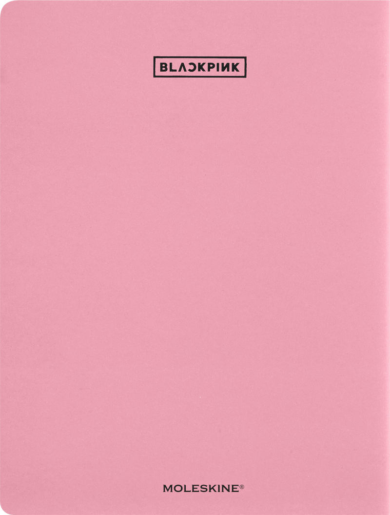 Moleskine x BLACKPINK Limited Edition Cahier Notebook XL - Plain