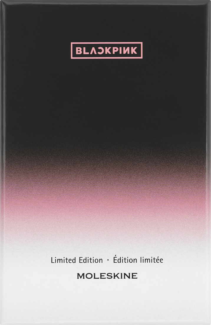 Moleskine x BLACKPINK Limited Edition Faux Fur Notebook - XS, Plain