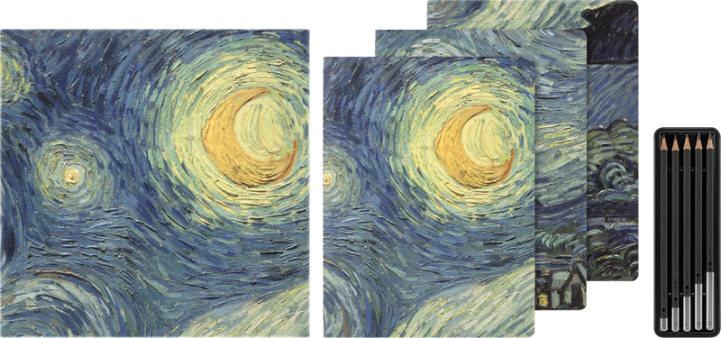 Moleskine MoMA Van Gogh Limited Edition Drawing Set