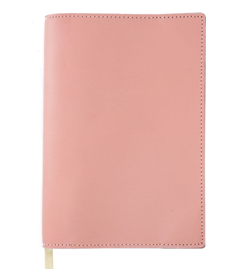 Apica Leather Notebook Jacket – A5, Dusky Pink
