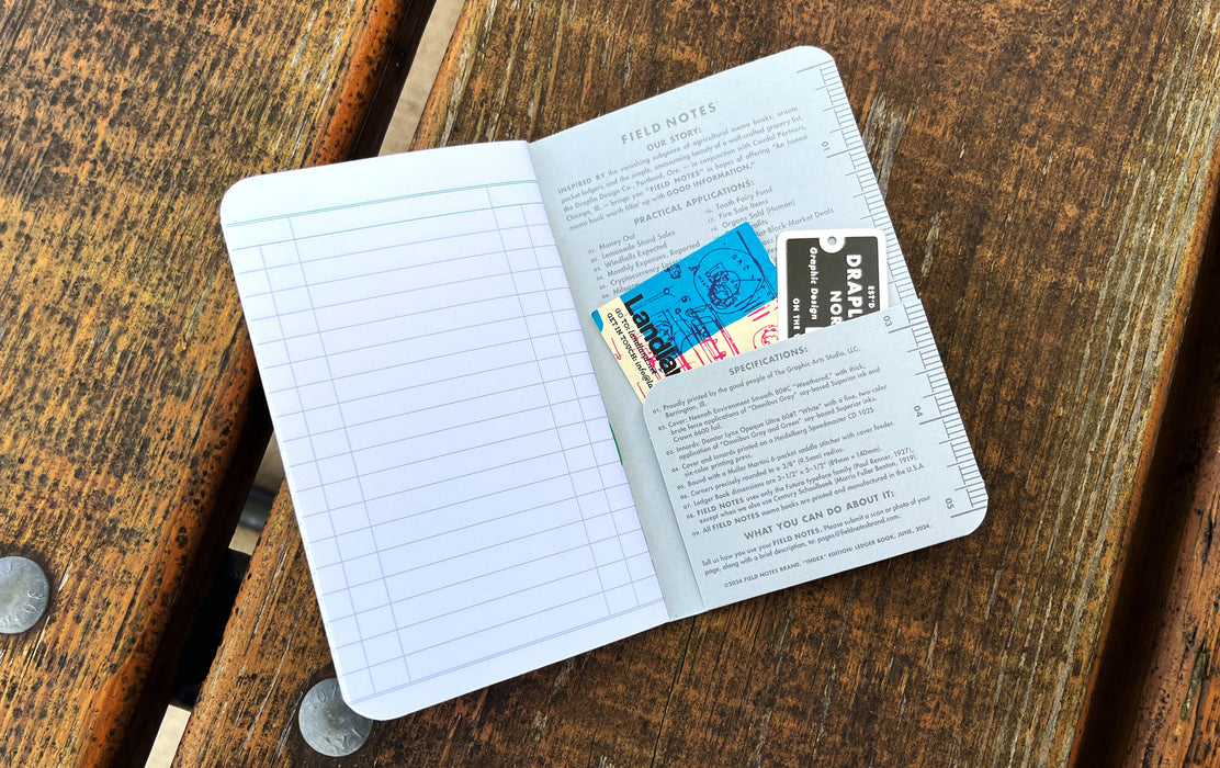 Field Notes Index Ledger & Date Book - 2 Pack