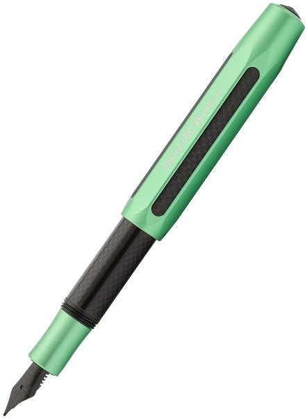 Kaweco AC Sport Carbon Fountain Pen - Green