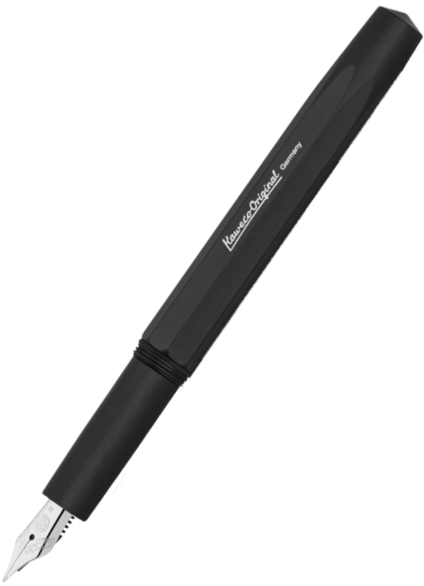 Kaweco Original Fountain Pen 060 - Black Chrome - Medium