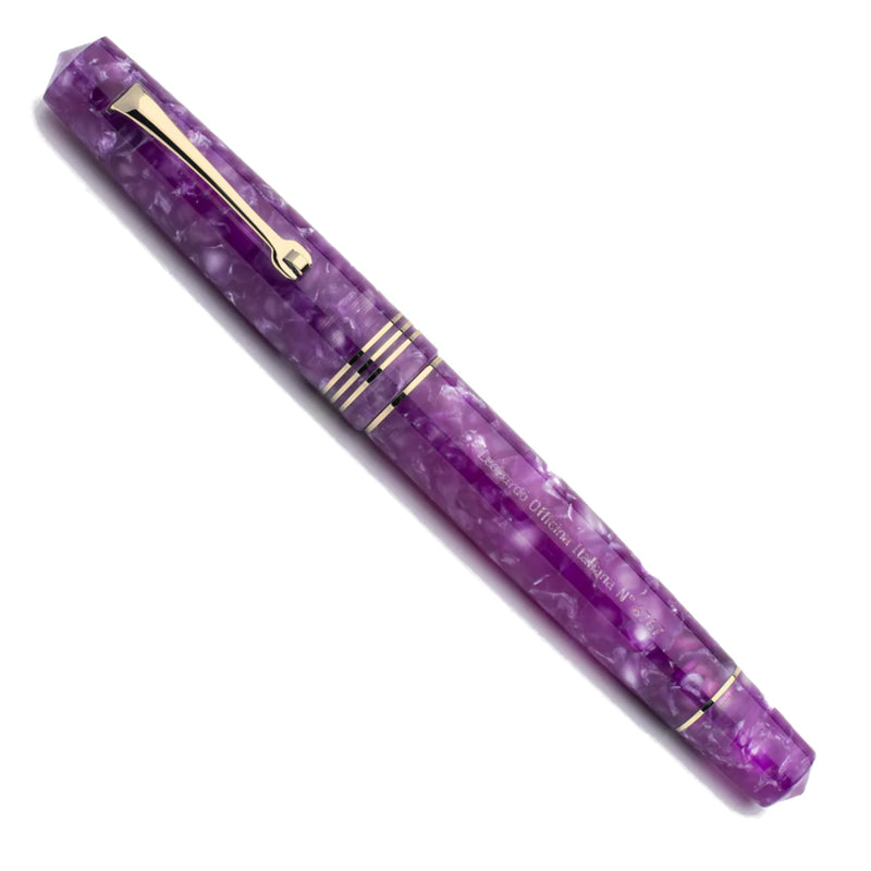 Leonardo Officina Italiana Momento Zero Fountain Pen - Lavanda, Gold Trim