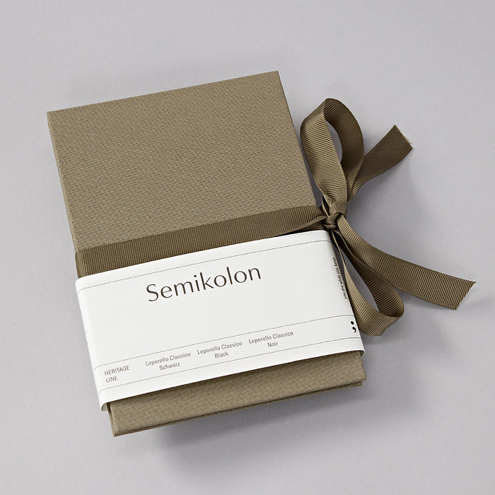 Semikolon Leporello Classico, Fango