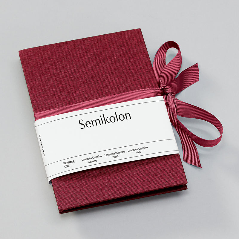 Semikolon Leporello Classico, Burgundy