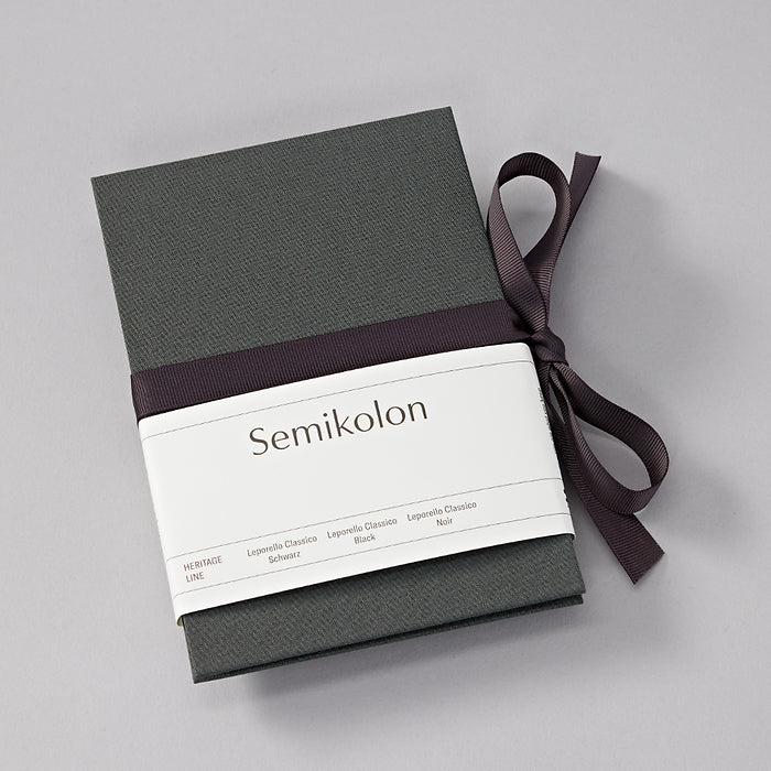 Semikolon Leporello Classico, Lava Stone