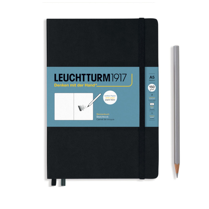 Leuchtturm1917 Sketchbook Medium (A5) - Black