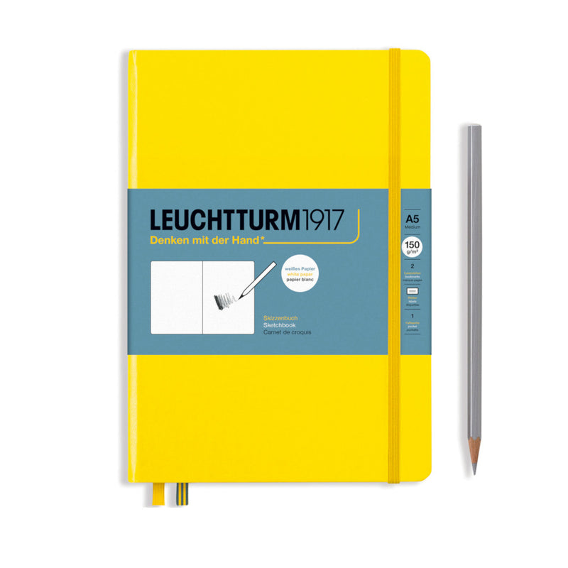 Leuchtturm1917 Sketchbook Medium (A5) - Lemon