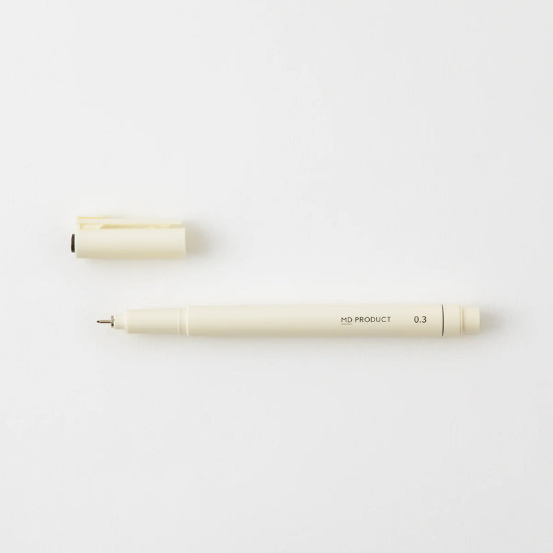 Midori MD Drawing Pen - Black 0.3mm