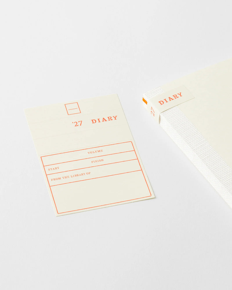 Midori MD Notebook - A6 Diary 2027