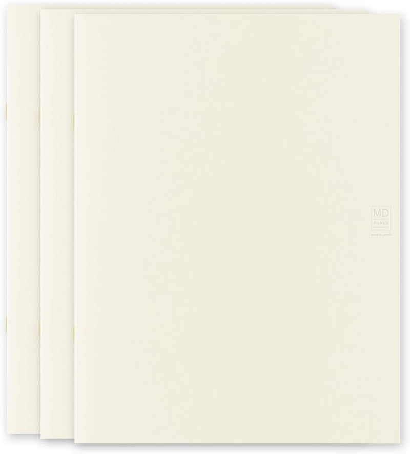 Midori MD Notebook Light A4 Variant - Grid (3 Pack)