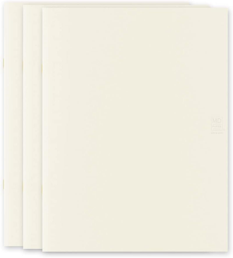 Midori MD Notebook Light A4 Variant - Lined (3 Pack)