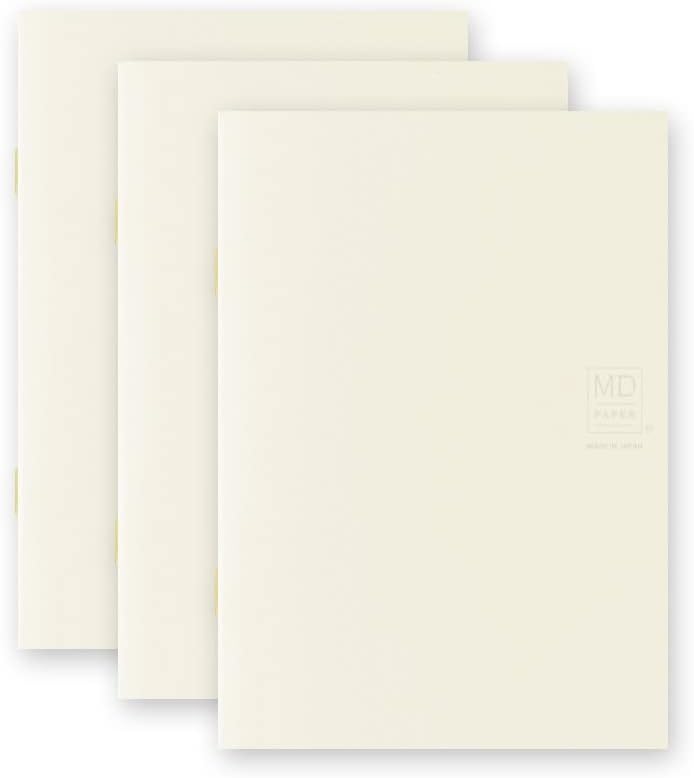 Midori MD Notebook Light A6 - Lined (3 Pack)