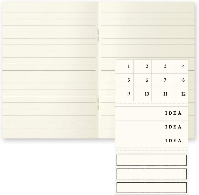 Midori MD Notebook Light A6 - Lined (3 Pack)