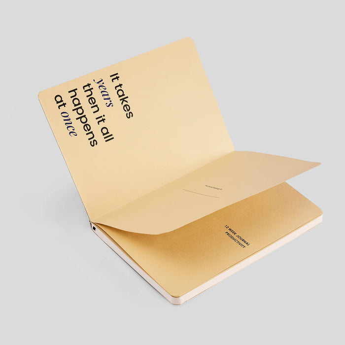 myPAPERCLIP 12-Week Productivity Journal A5 Notebook