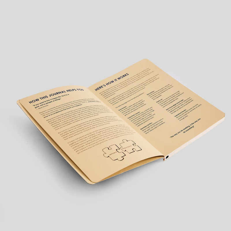 myPAPERCLIP 12-Week Productivity Journal A5 Notebook