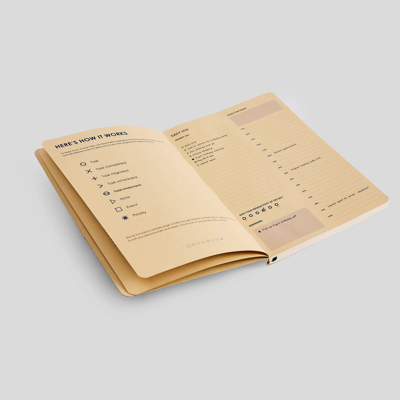 myPAPERCLIP 12-Week Productivity Journal A5 Notebook