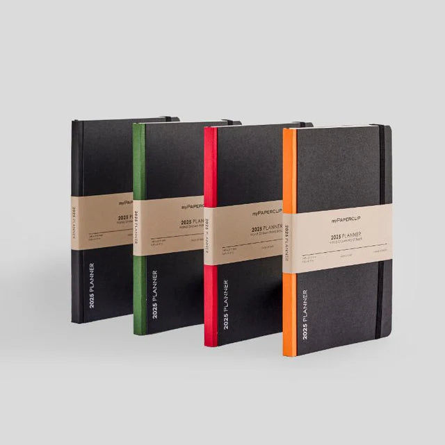 *Clearance* myPAPERCLIP D2 Weekly 2025 Planner - A5, Hardcover (Last Year)