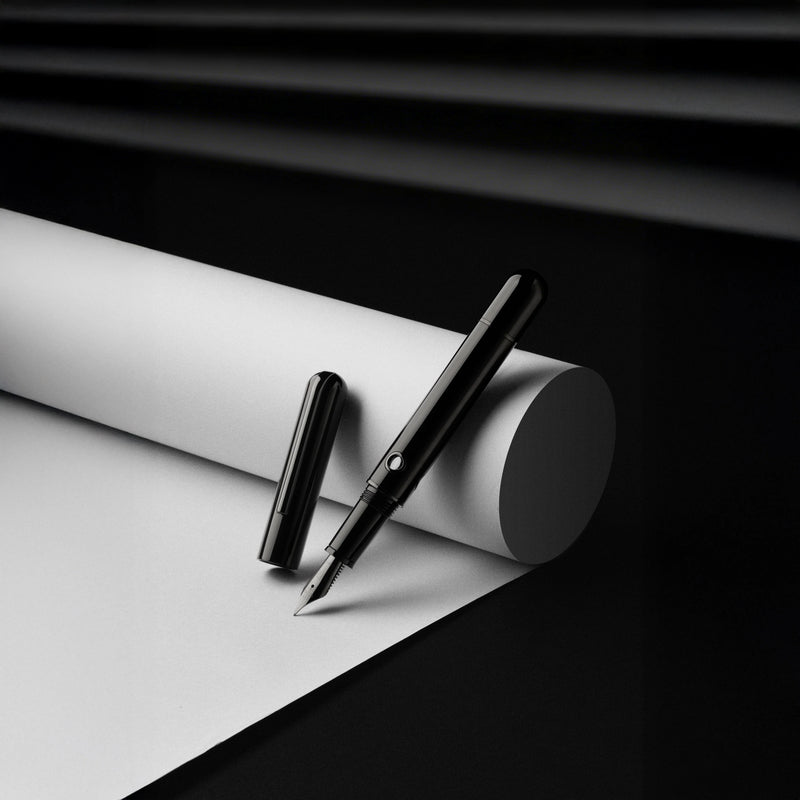 Nahvalur Nautilus Fountain Pen - Cephalopod Black (New 2025 Version)