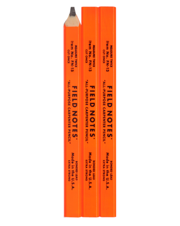 Field Notes Carpenter Pencils - 3 Pack