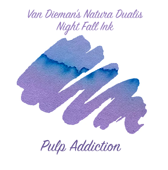 Van Dieman's Professional - Natura Dualis Night Fall Dual Tone Fountain Pen - 2ml Ink Sample