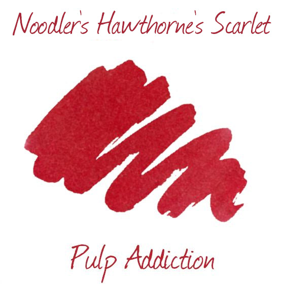 Noodler's Hawthorne's Scarlet Ink - 2ml Sample