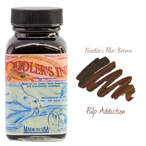 Noodler's Polar Brown Ink - 88ml