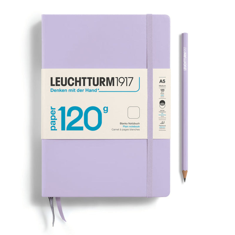 Leuchtturm1917 120gsm Edition Hardcover Notebook (A5), Plain - Lilac