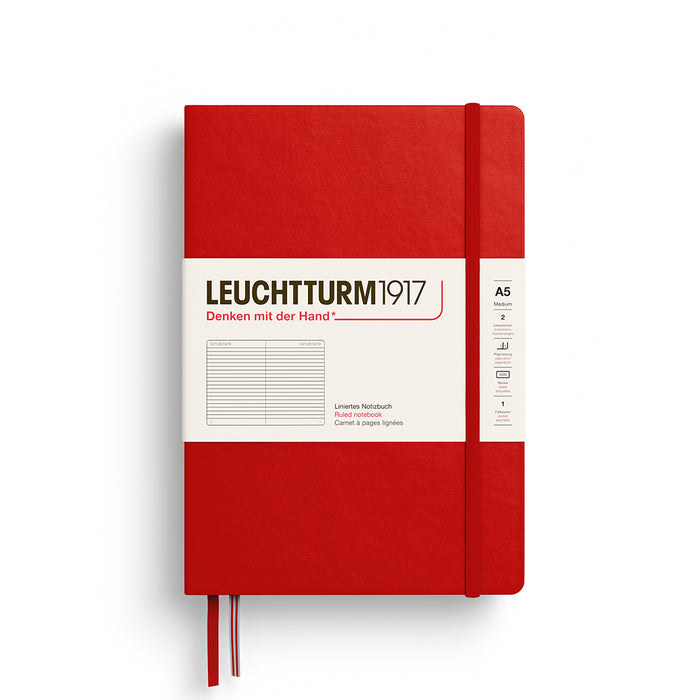 Leuchtturm1917 Notebook Medium (A5) - Cherry