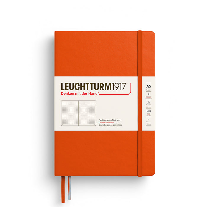 Leuchtturm1917 Notebook Medium (A5) - Pumpkin