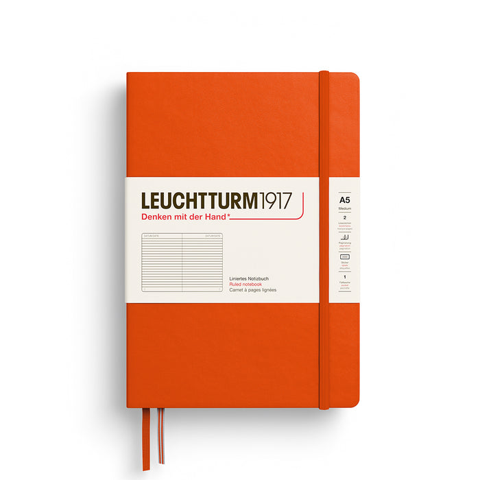 Leuchtturm1917 Notebook Medium (A5) - Pumpkin