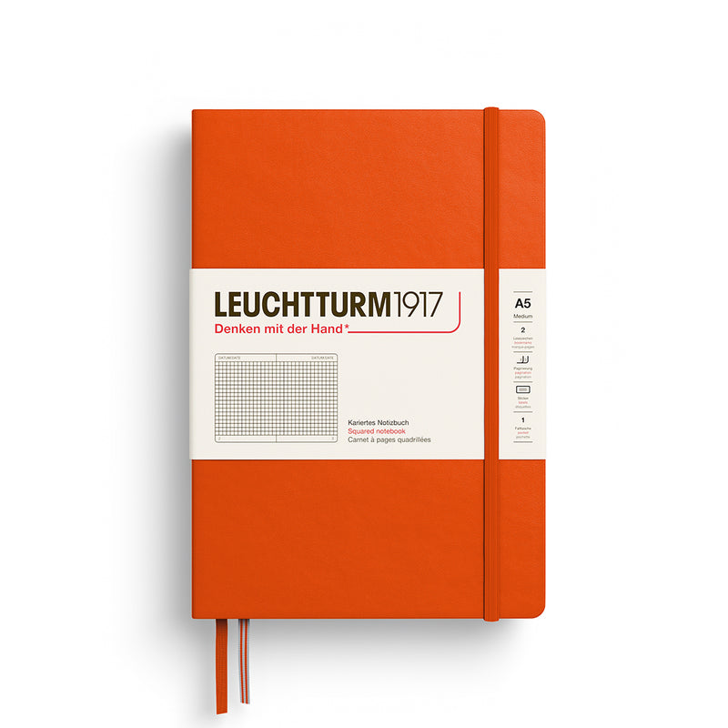 Leuchtturm1917 Notebook Medium (A5) - Pumpkin