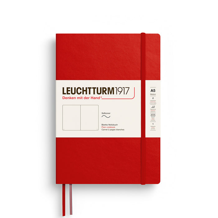 Leuchtturm1917 Notebook Softcover Medium (A5) - Cherry