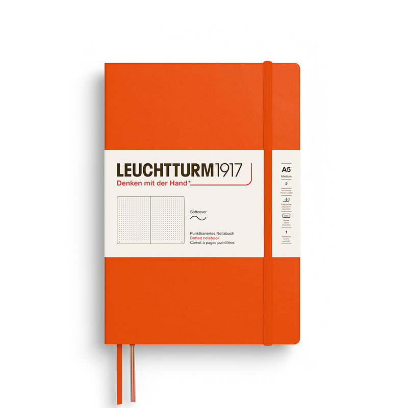 Leuchtturm1917 Notebook Softcover (A5) - Pumpkin