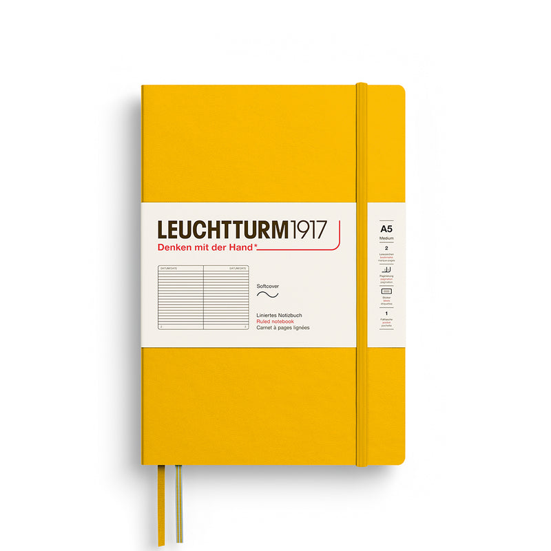 Leuchtturm1917 Notebook Softcover (A5) - Sunflower