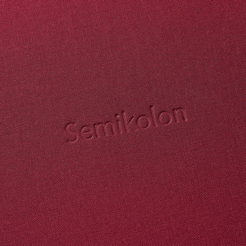 Semikolon Notebook A5, Classic, Lined, Burgundy