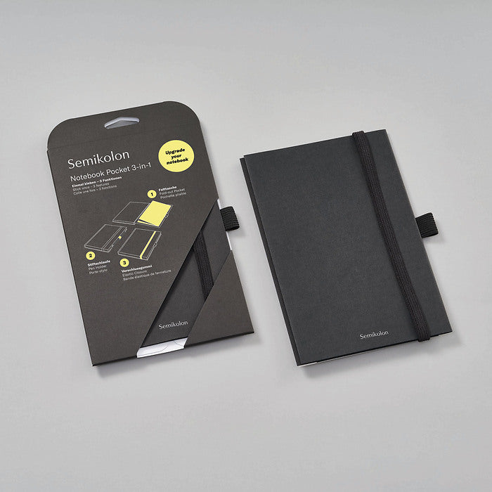 Semikolon Patch Pocket A5, Black