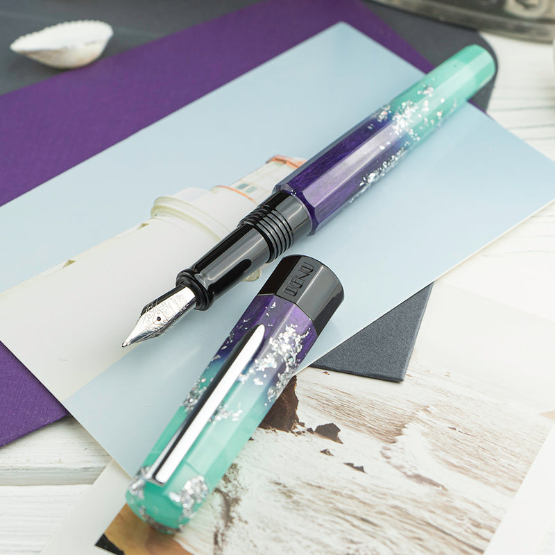 BENU Euphoria Fountain Pen - Ocean Breeze (Glow-In-The-Dark)