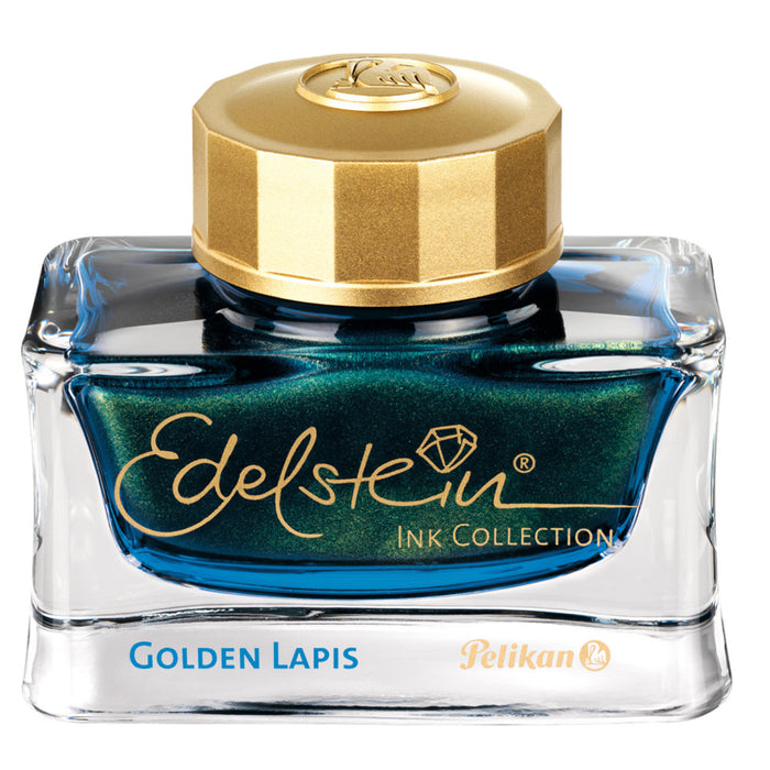Pelikan Edelstein Fountain Pen Ink Golden Lapis - Ink of the Year 2024