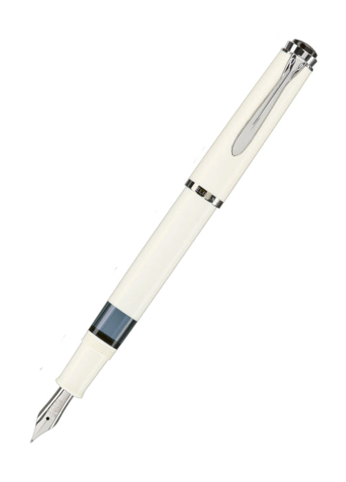 Pelikan M205 Fountain Pen - Classic White F