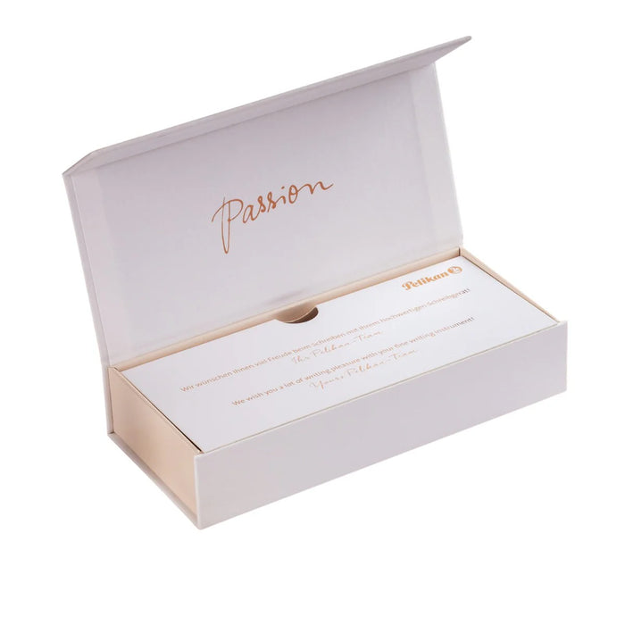 Pelikan K600 Ballpoint Pen - Souveran White & Rose Gold, Special Edition