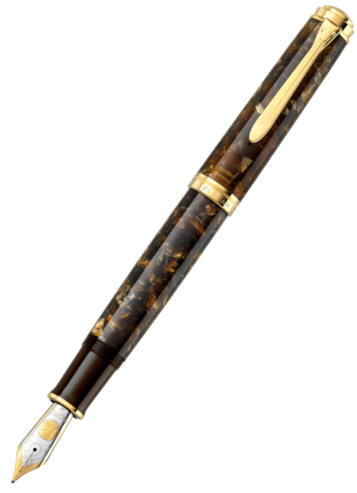 Pelikan M1000 Fountain Pen - Renaissance Brown Special Edition — Pulp ...