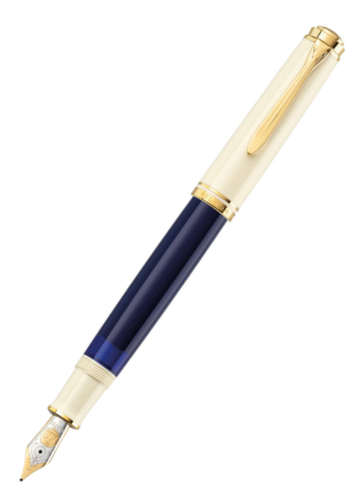 Pelikan M800 Fountain Pen - Souveran Cream Blue, Special Edition