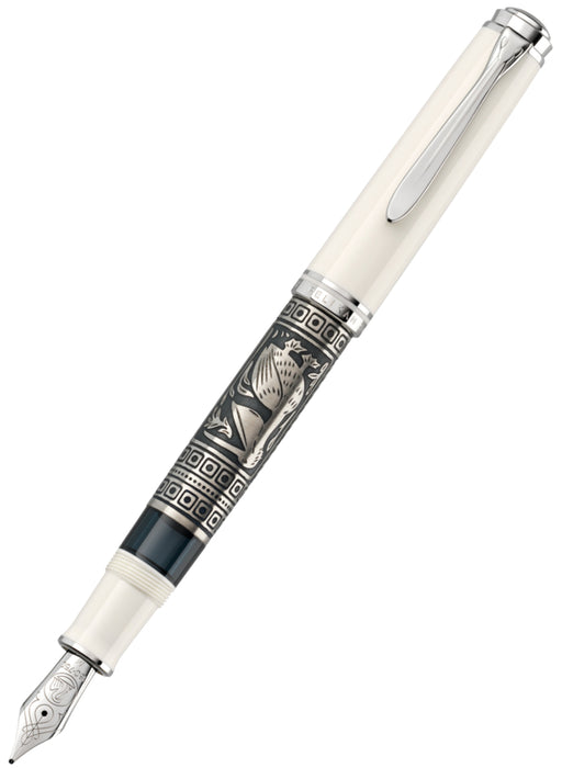 Pelikan M910 Fountain Pen - Toledo White, Special Edition